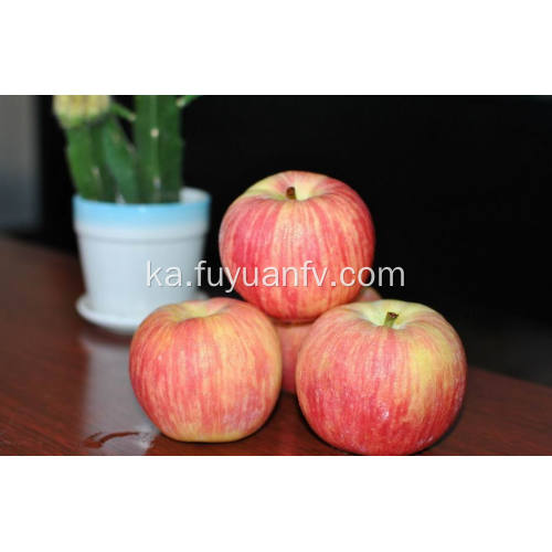 მრგვალი ახალი იაფი Qinguan ვაშლი
